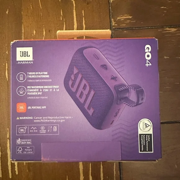 JBL Go4 Bluetooth Portable Speaker - Picture 2 of 3